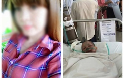 Đau đớn thiếu nữ xinh đẹp bị bạn trai tạt xăng, châm lửa đốt