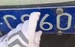Chiêu trò làm biển số giả qua mặt CSGT