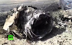 Hiện trường máy bay chiến đấu MiG-23 của Syria gặp nạn