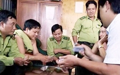 Kiểm lâm đánh bạc kiếm 300.000 nghìn đồng mua nước uống