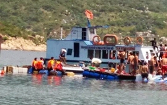 Video: Vụ sập bè tại Ninh Thuận khiến 2 người tử vong