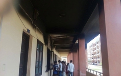 Cháy ký túc xá ĐH Huế, hàng trăm sinh viên náo loạn