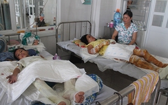 5 người biến thành đuốc sống sau tai nạn giao thông kinh hoàng