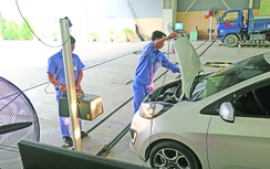 Nhờ đăng kiểm thu hồi xe nợ