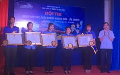 Vinh danh những nhân viên gác chắn đường ngang giỏi nhất