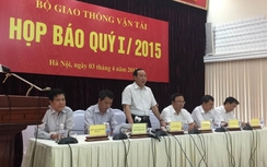 Bộ GTVT trả lời nhiều vấn đề "nóng" tại họp báo quý I