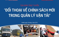 Ngày mai, đối thoại chính sách mới trong vận tải