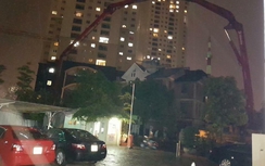 Nổ lớn trong đêm, sụt "hố tử thần" tại dự án MHD Trung Văn