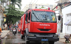 TP.HCM: Cháy khách sạn Ruby ở quận Gò Vấp