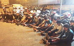 Cần Thơ: Vây bắt hơn trăm "quái xế" tụ tập đua xe