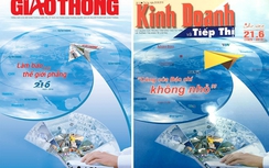 Báo Giao thông bị xâm phạm bản quyền bìa báo số đặc biệt