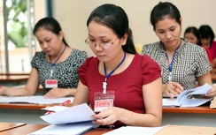 Chấm thi THPT Quốc gia 2016: Hai trường đại học đã hoàn thành