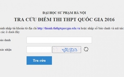 Đại học Sư phạm Hà Nội công bố điểm thi THPT Quốc gia 2016