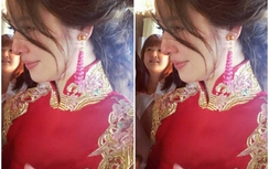 Lâm Tâm Như ngấn lệ thành hôn cùng Hoắc Kiến Hoa