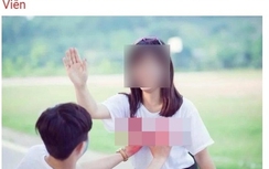 Thông tin "sờ ngực ủng hộ lũ lụt" là bịa đặt