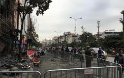 Hiện trường vụ cháy quán karaoke làm 13 người chết sáng 2/11