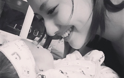 Hồng Quế tâm sự với con gái yêu một tháng tuổi