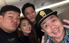 Trường Giang vui vẻ xuất ngoại cùng Nhã Phương sau scandal bỏ diễn