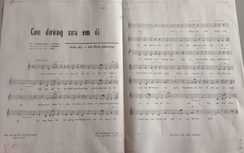 Bản gốc lời bài hát Con đường xưa em đi có gì khác?