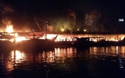 Cháy chợ đêm Phú Quốc, nhiều tiểu thương "khóc ròng"