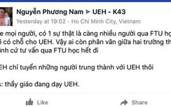 Giảng viên ĐH Kinh tế TP.HCM bị nhắc vì phát ngôn bừa trên Facebook