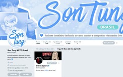 Britney Spears bất ngờ theo dõi fanpage của Sơn Tùng tại Brazil