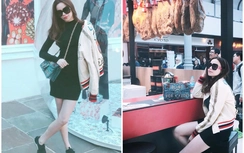 Hà Hồ, Kim Lý úp mở hẹn hò tại thành phố tình yêu