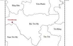 Động đất kèm tiếng nổ lớn gần thủy điện sông Tranh 2