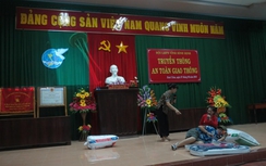 Phụ nữ Bình Định tuyên truyền ATGT bằng nghệ thuật sân khấu