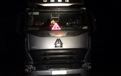 Bình Định: CSGT truy bắt thanh niên trộm xe đầu kéo trong đêm