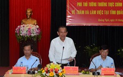 Quảng Ngãi cần đầu tư phát triển kinh tế cho các huyện miền núi