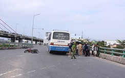 Bị xe khách cán trên cầu vượt, người đàn ông tử vong tại chỗ