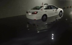 Hầm chui Đà Nẵng lại thành "ao" sau trận mưa lớn trong đêm