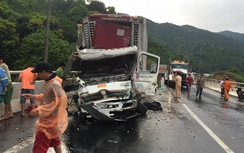 Tai nạn liên hoàn trên đường dẫn, hầm Hải Vân ùn ứ nhiều giờ