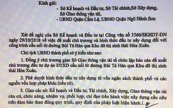 Giả công văn của Chủ tịch Đà Nẵng để tạo "cơn sốt" đất