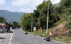 Chạy xe phân khối lớn tông gãy chân sĩ quan quân đội