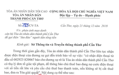Mạo danh số điện thoại tòa án để hù dọa, lừa đảo