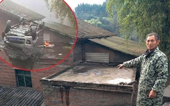 Video: Ngôi nhà xui xẻo 7 lần bị ô tô lao lên nóc