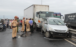 Tai nạn liên hoàn, một cô gái ngã đập đầu tử vong