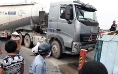 Va chạm xe bồn, chị dâu và em rể chết thảm