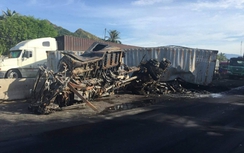 TNGT liên hoàn ở Khánh Hòa: Giết vợ rồi lao vào ôtô tự tử?