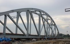 Bắt đầu nghiệm thu 3 nhịp dầm cầu Ghềnh mới