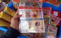 Sốc với tiền âm phủ in hình mỹ nam "Hậu duệ mặt trời"