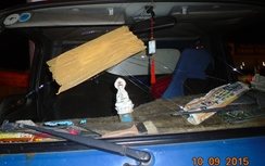 8 xe ô tô bị ném đá trên cao tốc Long Thành-Dầu Giây