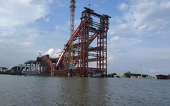 Sắp hợp long cầu vòm thép dáng độc "cánh chim biển" ở Hải Phòng