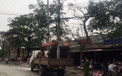 Một công nhân bị điện cao thế đánh trúng người gây bỏng nặng