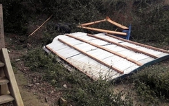 Mưa đá to bằng ngón chân ở Điện Biên