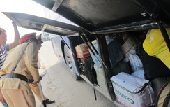 Giấu heroin trong bao gạo vẫn "sa lưới" CSGT