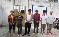 Nghệ An: Bắt 6 đối tượng trong sới bạc