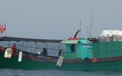 Đuổi 6 tàu cá Trung Quốc bị đuổi khỏi vùng biển Việt Nam